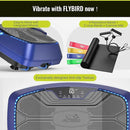 FLYBIRD 4D Vibration Plate 500 LBS Capacity, Oscillation, Linear, Pulsation Vibration Plate Exercise Machine, Triple Motors Vibration Plate for Bone Density Building & Lymphatic Drainage by CozyNest Decor