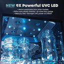 Wabi UVC LED Sanitizer & Dryer Ultra (White + Gunmetal Trim) by TinyTreasures Baby Boutique
