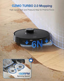 ECOVACS DEEBOT T30S PRO Robot Vacuum and Mop, 11000Pa, TruEdge Adaptive Edge Mopping, ZeroTangle Technology, AI Instant Re-mop, Self-Emptying & Refilling, AI Obstacle Avoidance by CozyNest Decor