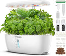 Ahopegarden Indoor Garden Hydroponics Growing System: 12 Pods Plant Germination Kit Herb Garden Kit Growth Lamp Countertop with LED Grow Light Hydrophonic Planter Grower Harvest Vegetable Lettuce by GreenHaven Gardens
