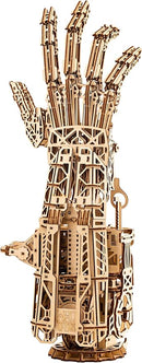 Wood Trick Cyber Robotic Hand 3D Wooden Puzzles for Adults and Kids to Build - Wooden Models Engineering DIY Project Mechanical 3D Puzzles Model Kits for Adults by TinyTreasures Baby Boutique
