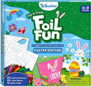 Skillmatics Foil Fun - Easter Cards, No Mess Art for Kids, Easter Basket Stuffers, Craft Kits, DIY Creative Party Activity, Gifts for Girls & Boys Ages 4, 5, 6, 7, 8, 9 by TinyTreasures Baby Boutique