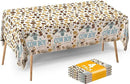 ATFUNSHOP Cowboy Baby Shower Tablecloth 4 Pack 54X108 A Little Cowboy is On The Way Western Theme Table Cover, Rustic Baby Boy Rodeo Party Decorations by CozyNest Decor