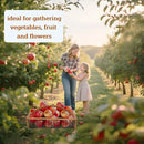 Garden Hod Harvest Basket, Durable Wooden Gardening, Supply Suitable For Kitchen, Picnic And Outdoor Picking by GreenHaven Gardens