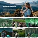 Pankoo 12x60 HD Monocular Telescope for Adults | Comes with Smartphone Adapter Tripod Hand Strap | Suitable for Bird Watching Sports Hiking Traveling by TinyTreasures Baby Boutique