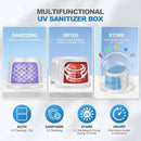 2025 Newest UV Sanitizer Box, for Portable Cleaner and Sanitizing Machine with Hose/Mask/Home Supplies/Travel/Baby Bottle/Phone by CozyNest Decor