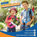 Toys for 3-7 Year Old Boys: LET'S GO! Binoculars for Kids with Bird Watching Manual Easter Birthday Gifts for 4 5 6 7 8 Year Old Boy Girls Outdoor Toy for Kid Ages 5-7 Toddler Camping Telescope by TinyTreasures Baby Boutique