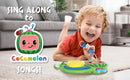 eKids Cocomelon Toy Singalong Boombox with Microphone and Built-in Music, Toddler Toys for Fans of Cocomelon Gifts by TinyTreasures Baby Boutique