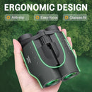 25x32 Binoculars for Adults Kids Compact - DEESOO High Powered Bird Watching Binoculars Lightweight with Small Size for Hunting Traveling Sports Hiking by TinyTreasures Baby Boutique