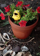 Terracotta Plant Self Watering Spikes - Set of 3 Terracotta Self Watering Bulbs, Self Watering Stakes, Self Watering Globes for Pot Plants (Frogs Painted, Small) by GreenHaven Gardens
