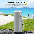 MIATONE Boombox Portable Bluetooth Speaker Wireless Outdoor Waterproof Speaker - Grey by TinyTreasures Baby Boutique