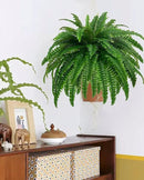 GYERB Large Fake Boston Ferns, 88 Branches Artificial Ferns, Faux Fern Plants for Home, Office, Garden Indoor Outdoor Decoration(48 inch,1pack) by GreenHaven Gardens