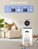 Air Purifiers for Home Large Room up to 3000 Sq Ft, CARD 400 m³/h+ Upgraded H14 Ture Hepa Air Filter, Air Purifier with Air Quality Monitor, 22dB Sleep Mode by TinyTreasures Baby Boutique