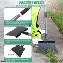 Suchtale Manual Edger Lawn Tool, Multifunctional Garden Cleaning Shovel - Heavy Duty Steel Flat with 54" Adjustable Handle, Gardening Scraper, Outdoor Spade Tool for Weeding, Digging, Ice Removal by GreenHaven Gardens