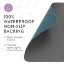 Inspire Underpads | Stain Hiding Gray Reusable Incontinence Bed Pads | Waterproof Mattress Pad | for Adults Babies and Dogs (34 X 36 - 4 Pack) by TinyTreasures Baby Boutique