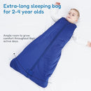 TotAha Toddler Sleep Sack 1.0 TOG for 2T-3T-4T, Soft Wearable Blanket Baby Sleeping Bag with 2-Way Safe Zippers, All Season Sleepsacks for Girl Boy by TinyTreasures Baby Boutique