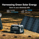 IEE 2400W/2048Wh Solar power station With 400W Solar Panel,P2400 Solar Generator,1800W Super Fast Charging, LiFePO4 (LFP) Battery,APP Control Emergency Power Station for Home, Camping, Power Outages by TinyTreasures Baby Boutique