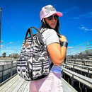 Wrangler Diaper Bag Backpack Aztec Travel Backpack Purses Western Multi-Function Baby Bags for Mom with Waterproof Insulated Pockets by TinyTreasures Baby Boutique