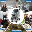 Stroller Rain Cover,Universal Stroller Accessory,Waterproof, Windproof Protection,Protect from Dust Snow,Baby Travel Weather Shield by TinyTreasures Baby Boutique