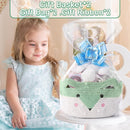 Large Baby Basket Toy Storage 3 Pack, (20"x13.8") Woven Baby Laundry Basket, Stuffed Animal Storage. by TinyTreasures Baby Boutique