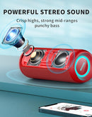 SOWO Portable Bluetooth Speaker, Waterproof IPX7, 25W Loud Wirelss Speaker with Big Audio and Punchy Bass, Outdoor Bluetooth for Party, Beach, Travel, Girls Gifts - Red by TinyTreasures Baby Boutique