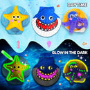 EPUMP Shell Painting Kit for Kids - Glow in The Dark Arts and Crafts Supplies Kits for Girls Boys - Kids Activities Creative Art Set Birthday Gifts DIY Paint Toys for Age 6 7 8 9 10 11 12 Years Old by TinyTreasures Baby Boutique