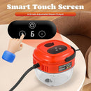 Moongiantgo Handheld Steam Cleaner 2500W High Pressure 1.5L Steamer for Cleaning, Portable Steam Cleaner for Home Kitchen Bathroom, Steam Cleaner for Car Detailing Grout Tile (Red) by TinyTreasures Baby Boutique