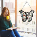 Acrylic Suncatcher Gift for Mom Window Hanging Butterfly Home Decoration 8x8inch, for Mom, for Mom from Daughter Son, Sentimental Best Mom Birthday Gift Ideas by GreenHaven Gardens