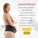 Gabrialla Made in USA Pregnancy Belly Band, Soft & Breathable Maternity Belly Band – Pregnancy Belt for Back, Pelvic & Waist by TinyTreasures Baby Boutique