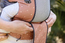 Beco Baby Carrier 8 Hybrid Newborn to Toddler (7-45lbs) - All in 1 Mesh Backpack, Front and Hip Carrier with Adjustable Seat - Cooling Ergonomic Carrier (Rose Love) by TinyTreasures Baby Boutique