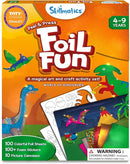 Skillmatics Foil Fun - Dinosaurs, No Mess Art for Kids, Craft Kits & Supplies, DIY Creative Activity, Travel Toys, Gifts for Boys & Girls Ages 4, 5, 6, 7, 8, 9 by TinyTreasures Baby Boutique
