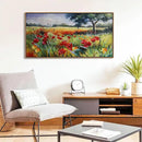 Green Tree Wall Art - Large Canvas for Living Room & Bedroom - Framed 24x48 by CozyNest Decor