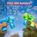 JOYIN 3 Bubble Guns Kit with 3 Solutions for Kids, Bubble Blaster for Summer Toy, Party Favors, Birthday, Outdoor & Indoor Activity, Birthday Gift by TinyTreasures Baby Boutique