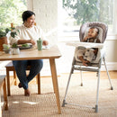 Ingenuity Trio Foldaway 6-in-1 Baby High Chair, 6 Ways to Use, Toddler Chair, Foldable Legs, 6M-5Y - Quill by TinyTreasures Baby Boutique