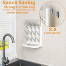 Yieach Larger Vertical Baby Bottle Drying Rack - BPA Free - Space Saving Feeding Bottles Drying Rack Holder for Countertop,Baby Bottle Holder Storage Station for Pacifiers,Pump Accessories Stand,Grey by TinyTreasures Baby Boutique