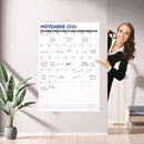 GuassLee Extra Large Wall Calendar 2025-26, 20"x 30" Gaint Vertical Wall Calendar 2026, Sep. 2025 to Mar. 2027, 19-Month Hanging Paper Planner Wall with Julian Date for Office Home by TinyTreasures Baby Boutique