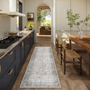 Washable Kitchen Rug Runners for Hallways: 2'6"x8' Bedroom Rug Non Slip Low-Pile Stain Resistant Soft Indoor Floor Carpet Runner for Indoor Entryway Hallways Kitchen Laundry Room Beside Farmhouse by TinyTreasures Baby Boutique