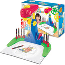 Drawing Projector for Kids 3 & Up | Preschool Tracing Projector Kit Includes 32 Animal Drawings on 4 Sturdy Discs, 8 Crayons & 1 Pad of Drawing Paper for Fun Play-Based Learning by TinyTreasures Baby Boutique