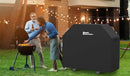 Simple Houseware 58 in. Waterproof Heavy Duty Gas BBQ Grill Cover, Weather-Resistant Polyester by GreenHaven Gardens