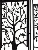 Evergreen Plow & Hearth Tree of Life Garden Arbor - 7 Feet Tall | Slim Metal Arch with Iron Trellis for Climbing Plants | Elegant Wedding Arbor | Outdoor Patio & Garden Decor by GreenHaven Gardens