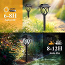 GIGALUMI Solar Lights Outdoor Waterproof, 8 Pack LED Solar Garden Lights, Solar Lights for Outside, Garden Decor for Yard, Patio, Landscape, Planter, Walkway (Cold White) by GreenHaven Gardens