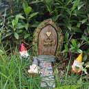 MUAMAX Miniature Gnome Figurines Fairy Gardens Gnomes Accessories Gift for Garden Little Gnomes Small Gnome 3'' by GreenHaven Gardens
