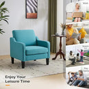 VINGLI Accent Chairs for Living Room Mid Century Modern Chair Sofa Chair Upholstered Arm Chair with Scooped Arms for Bedroom, Apartment, Office, Studio, Waiting Room, Play Room by CozyNest Decor