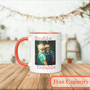 Personalized Coffee Mug, Custom Photo Text 11 Oz Ceramic Mug, Customized Picture Name Tea Cup, Unique Gift Idea, Taza Cafe Personalizadas Fotos, Cute Custom Gifts Mom Women Men, Mother's Day, Orange by TinyTreasures Baby Boutique