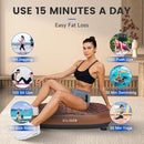 EILISON FitMax 3D XL Vibration Plate Exercise Machine - Whole Body Workout Vibration Platform w/Loop Bands - Lymphatic Drainage Machine for Weight Loss, Shaping, Wellness, Recovery by CozyNest Decor
