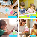 9 Pcs Math Fidget Spinners, Math Fidget Toy for Kids, Learn Multiplication and Division with The Math Spinners, Math Game for Home Classroom Prizes by TinyTreasures Baby Boutique