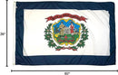 FlagSource West Virginia Nylon State Flag, Made in the USA, 3x5' by GreenHaven Gardens