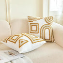 HOdo Home 2PCS Pillow Covers-Throw Pillow Cover,Tufted Boho Jacquard Pillow Covers,Farmhouse Decorative Pillow Cover,Pillow Cases for Couch,Sofa,Bed,Chair,Living Room,Home Decor（18x18inch ） by CozyNest Decor