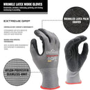 linconson 12 Pack Safety Performance Series Construction Mechanics Wrinkle Latex Work Gloves by GreenHaven Gardens