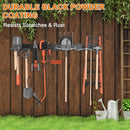 Garage Storage, Ultimate Wall-Mounted Garage Organizer for Men 32Inch, Heavy Duty 330lbs Tool Rack with Adjustable Metal Hooks Yard, Shed & Workshop Storage for Tools, Bikes, Snowboards Gift by GreenHaven Gardens
